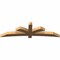 Ekena Millwork Davenport Timber Gable Bracket, Western Red Cedar, 96"W x 28"H x 5 1/2"D x 5 1/2"F, 7/12 Pitch GBW096X28X0606DAV00SWR - alternate 3
